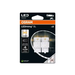 OSRAM LED autožiarovky LEDriving SL W21W, oranžová