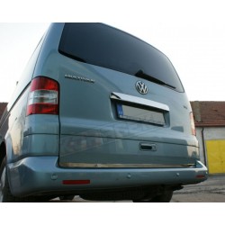 VW Transporter / Caravelle T5 - nerez chrom spodná lišta 5.dverí OMSA LINE