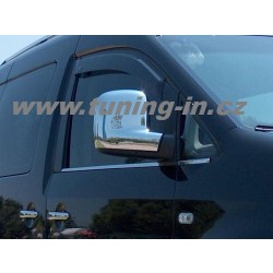 VW T5 Caravelle / Transporter / Multivan - nerez chrom predné okenné lišty - OMSA LINE