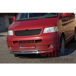 VW T5 2003-2010 - nerez chrom predný ochranný rám 