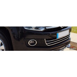 Nerez rámčeky okolo hmloviek Volkswagen Amarok I