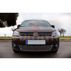 Nerez lišty predného nárazníka Volkswagen Caddy III FL - 5 ks