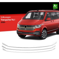 Nerez lišty spodnej masky Volkswagen Transporter T6.1
