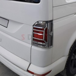 Chróm rámčeky zadných svetiel Volkswagen Transporter T6