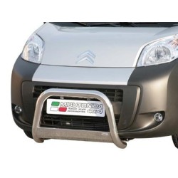 Citroen Nemo nerezový predný ochranný rám 63mm
