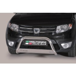 Dacia Sandero Stepway nerezový predný ochranný rám 63mm