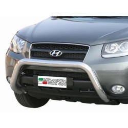 Hyundai Santa-Fe II nerezový predný ochranný rám 76mm