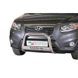 Hyundai Santa-Fe II FL nerezový predný ochranný rám 63mm