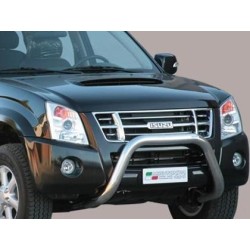 Isuzu D-Max nerezový predný ochranný rám 76mm
