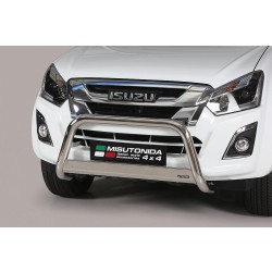 Isuzu D-Max II nerezový predný ochranný rám 63mm