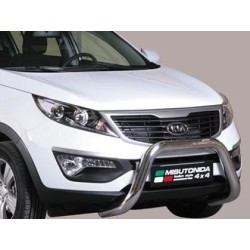 Kia Sportage III nerezový predný ochranný rám 76mm