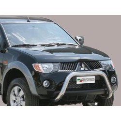 Mitsubishi L200 IV nerezový predný ochranný rám 76mm