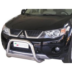 Mitsubishi Outlander II nerezový predný ochranný rám 63mm
