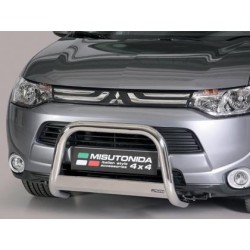 Mitsubishi Outlander III nerezový predný ochranný rám 63mm
