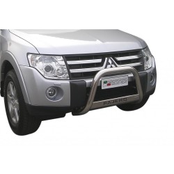Mitsubishi Pajero IV nerezový predný ochranný rám 63mm