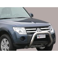 Mitsubishi Pajero IV nerezový predný ochranný rám 76mm