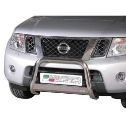 Nissan Navara II FL nerezový predný ochranný rám 63mm