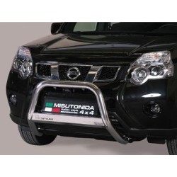 Nissan X-Trail II FL nerezový predný ochranný rám 63mm