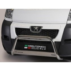 Peugeot Boxer nerezový predný ochranný rám 63mm