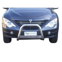 SsangYong Actyon Sports nerezový predný ochranný rám 63mm