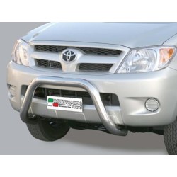 Toyota Hilux VII nerezový predný ochranný rám 76mm