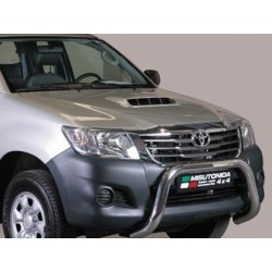 Toyota Hilux VII FL nerezový predný ochranný rám 76mm