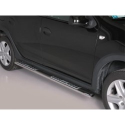 Nerez bočné dizajnové nášľapy Dacia Sandero Stepway