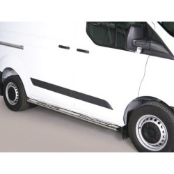 Nerez bočné dizajnové nášľapy Ford Transit Custom, krátká verze (L1)