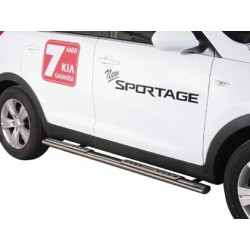 Nerez bočné dizajnové nášľapy Kia Sportage III