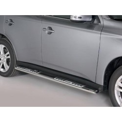 Nerez bočné dizajnové nášľapy Mitsubishi Outlander III