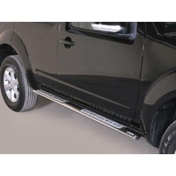 Nerez bočné dizajnové nášľapy Nissan Pathfinder III FL