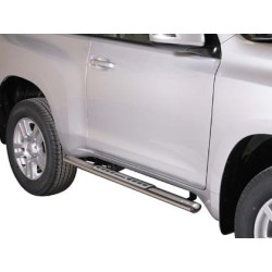Nerez bočné dizajnové nášľapy Toyota Land Cruiser 150, 3-dvéř.