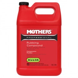 Mothers Professional Rubbing Compound - profesionálna leštiaca pasta (abrazívna leštenka), 3,785 l