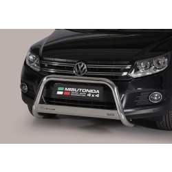 Volkswagen Tiguan FL nerezový predný ochranný rám 63mm