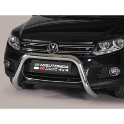 Volkswagen Tiguan FL nerezový predný ochranný rám 76mm