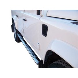 Nerez bočné dizajnové nášľapy Land Rover Defender 90