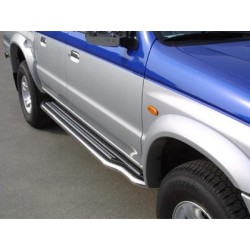 Bočné nerezové nášľapy Mazda B2500