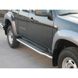 Bočné nerezové nášľapy Mazda BT-50 Freestyle