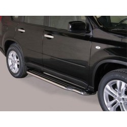 Bočné nerezové nášľapy Nissan X-Trail II FL