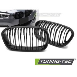 BMW F20/F21 LCI 2015-2018 - Predná maska ​​double bar čierna lesklá
