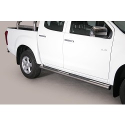 Nerez bočné nášľapy so stúpadlami Isuzu D-Max double cab II