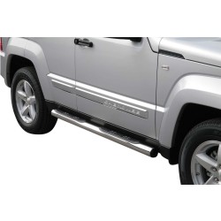 Nerez bočné nášľapy so stúpadlami Jeep Cherokee (KK)