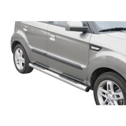 Nerez bočné nášľapy so stúpadlami Kia Soul