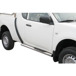 Nerez bočné nášľapy so stúpadlami Mitsubishi L200 Club Cab