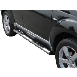 Nerez bočné nášľapy so stúpadlami Mitsubishi Outlander I
