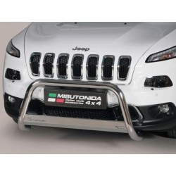 Jeep Cherokee KL nerezový predný ochranný rám 63mm