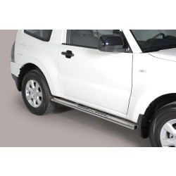 Nerez bočné dizajnové nášľapy Mitsubishi Pajero IV