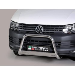 Volkswagen Transporter T6 nerezový predný ochranný rám 63mm