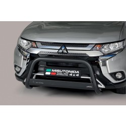 Mitsubishi Outlander III facelift nerezový predný ochranný rám 76mm