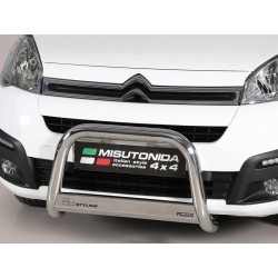 Citroen Berlingo II facelift nerezový predný ochranný rám 63mm
